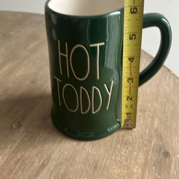 Rae Dunn Green “HOT TODDY” Tall Ceramic Stein Mug - Picture 10 of 10